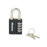 Master Lock Set-Your-Own Combination Padlock 40mm - 7641EURDBLK