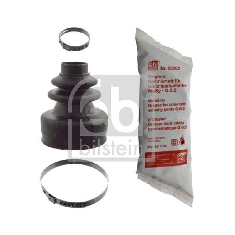 Febi Drive Shaft Bellow Kit transmission sided Rubber 14906