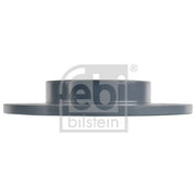 Febi 2 x Solid Rear Brake Discs 107724
