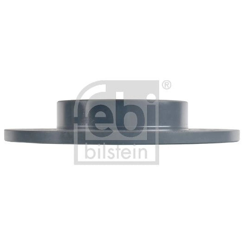 Febi 2 x Solid Rear Brake Discs 107724