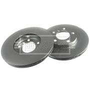 Borg & Beck 2 x Vented Front Brake Discs BBD5337