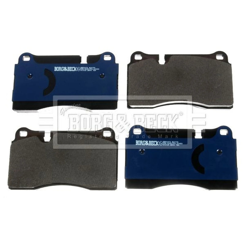 Borg & Beck 4 x Front Brake Pad Set BBP2374