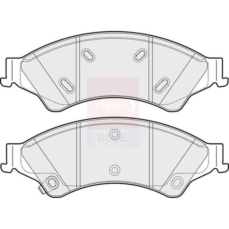 Apec Front Brake Pad Set PD3730