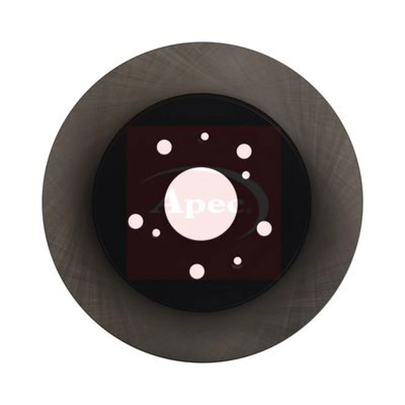 Apec 2 x Solid Rear Brake Discs DSK2742