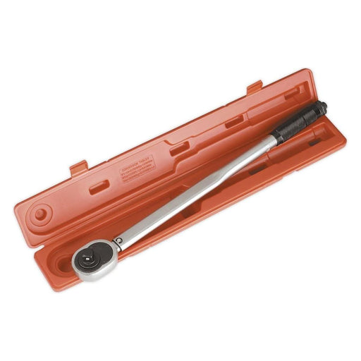 Sealey Torque Wrench Micrometer Style 1/2"Sq Drive 40-210Nm(30-155lb.ft) Calibra Sealey  - Town Parts