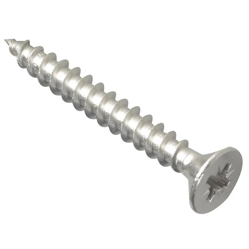 ForgeFix Multi-Purpose Pozi Compatible Screw CSK ST S/Steel
