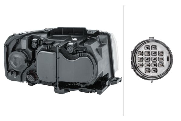 Hella Headlight Headlamp W5W Left