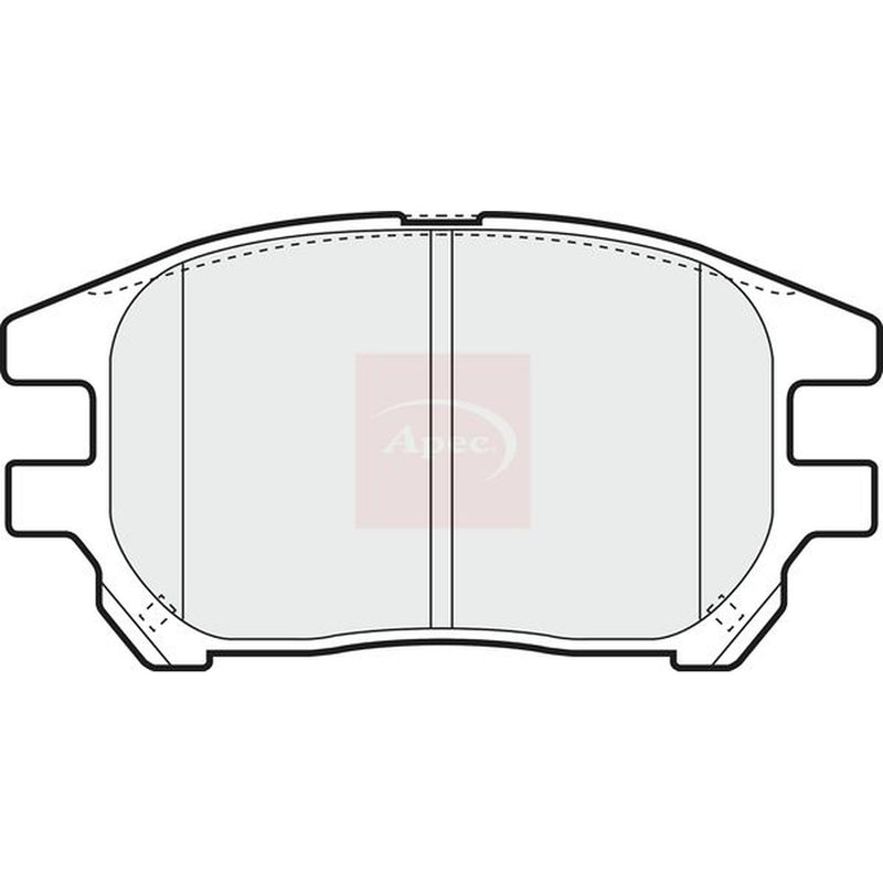 Apec Front Brake Pad Set PAD1307