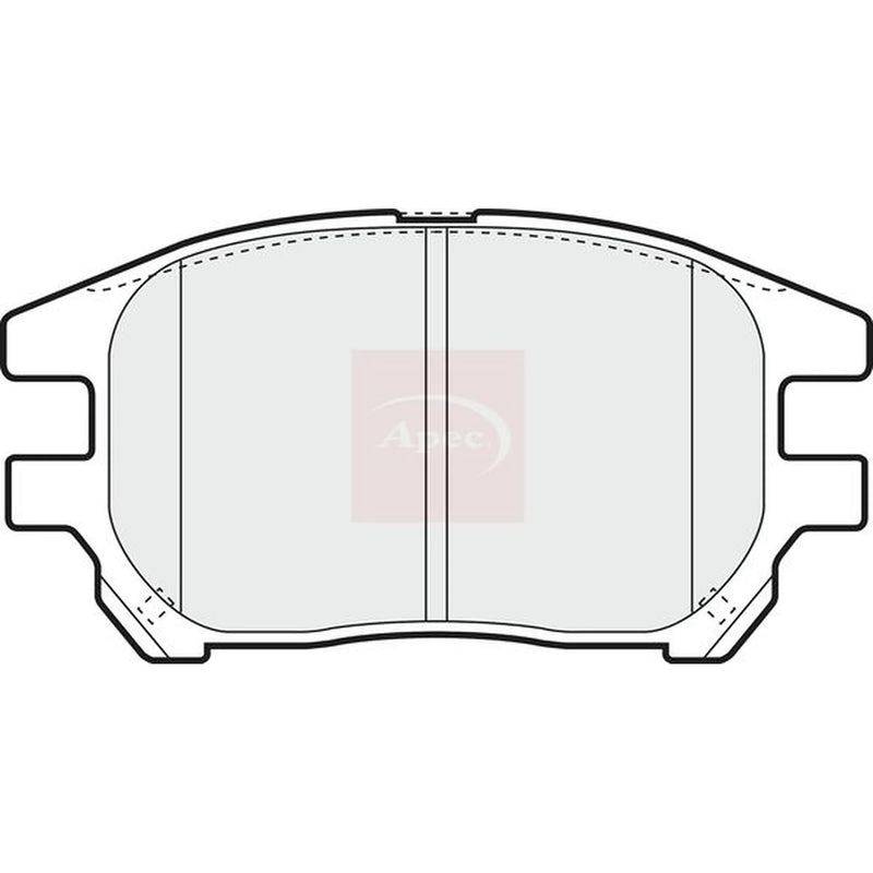 Apec Front Brake Pad Set PAD1307