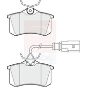 Apec Rear Brake Pad Set PAD1913B