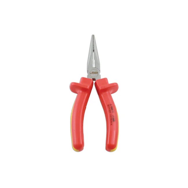 Laser Tools Insulated Long Nose Pliers 150-200mm