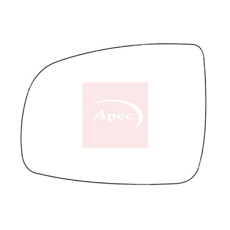 Apec Exterior Wing Mirror Glass Left AMS2603