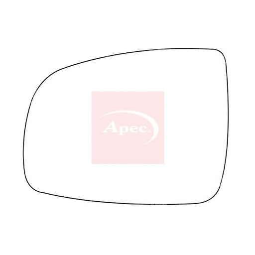 Apec Exterior Wing Mirror Glass Left AMS2603