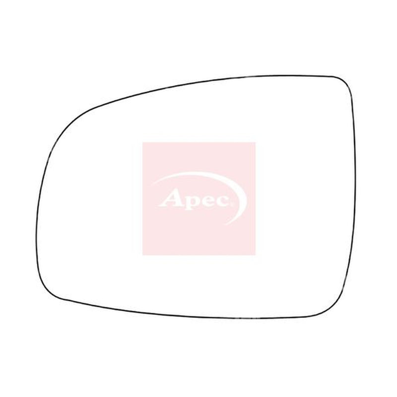 Apec Exterior Wing Mirror Glass Left AMS2603