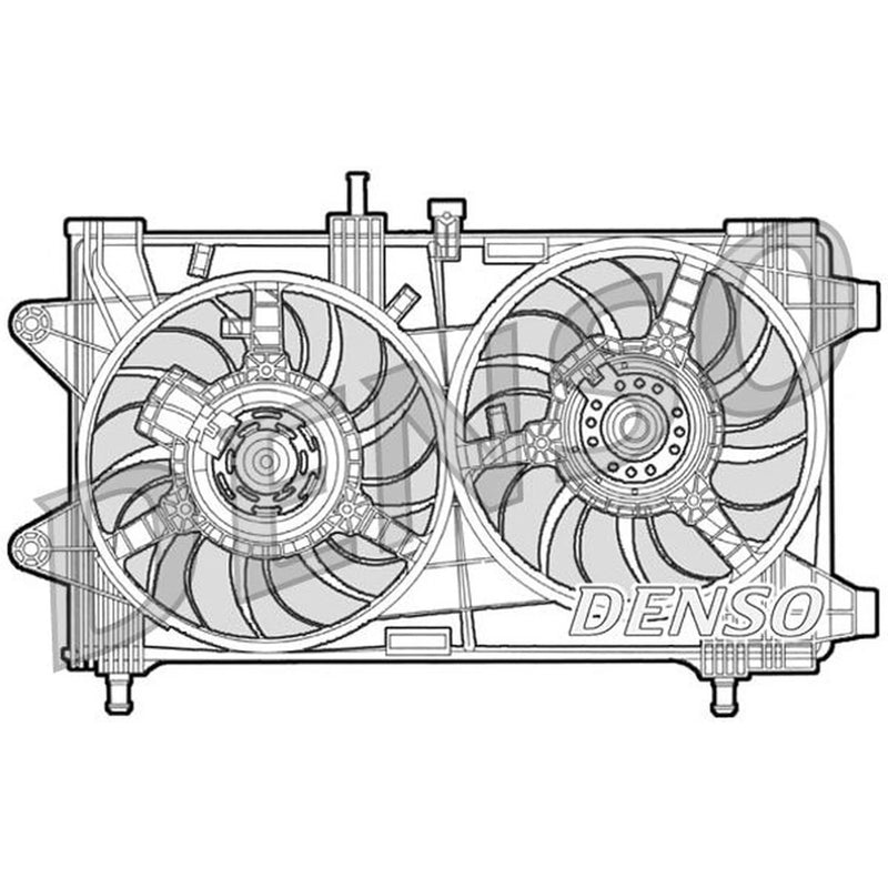 Denso Engine Cooling Fan DER09036