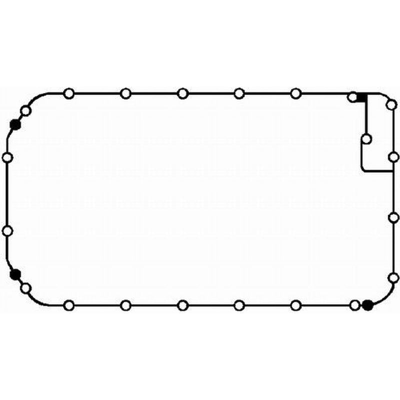 BGA Oil Sump Gasket Wide Thick OP9323