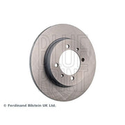 Blue Print 2 x Solid Rear Brake Discs ADG043162