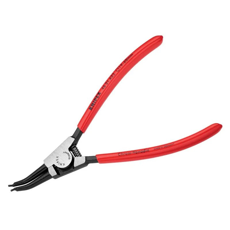 KNIPEX 46 31 A22 Circlip Pliers External 45° Bent Tip 19-60mm - 46 31 A22