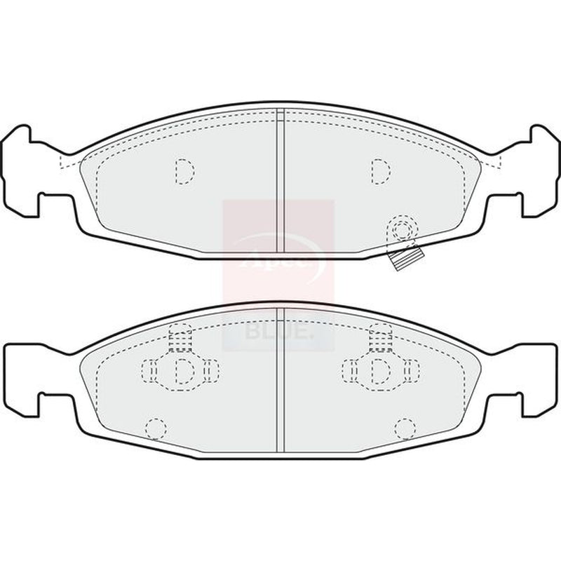 Apec Front Brake Pad Set PD3523