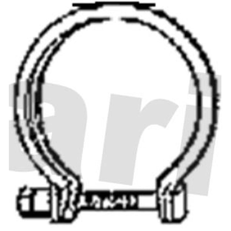 Klarius Exhaust System Clamping Piece OD ID Wide 431109