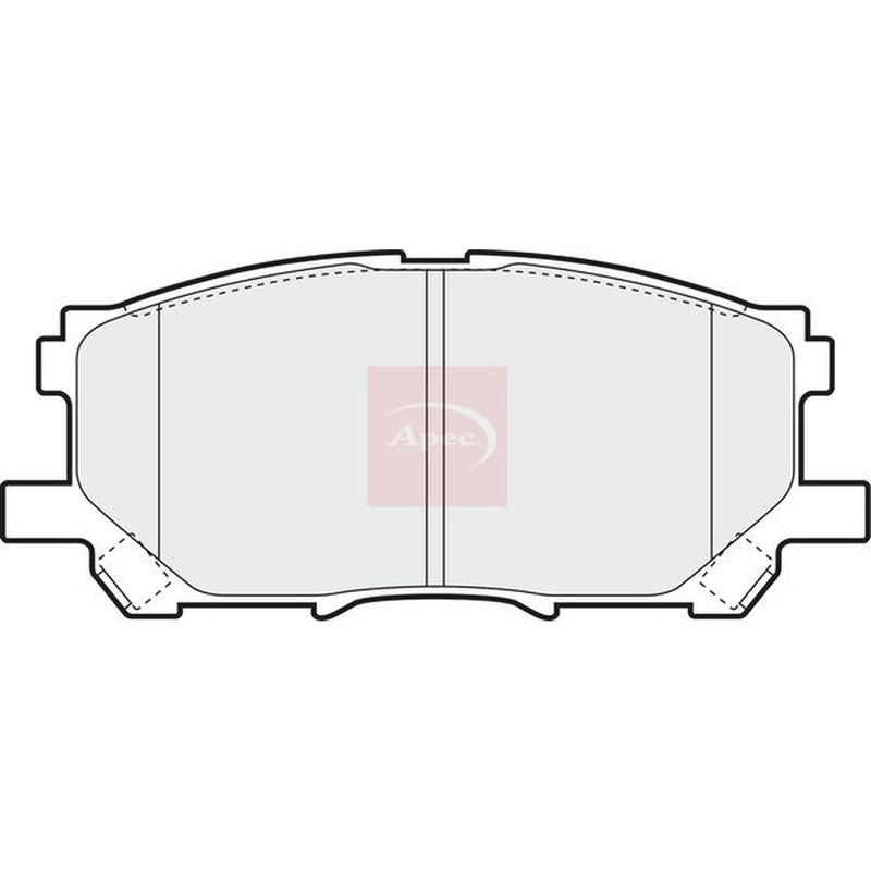 Apec Front Brake Pad Set PAD1338
