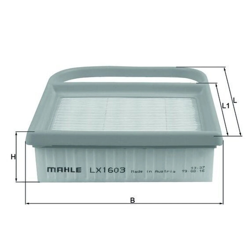 Mahle Engine Air Filter LX 1603
