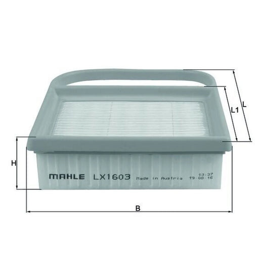 Mahle Engine Air Filter LX 1603
