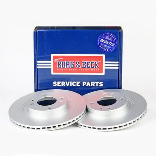 Borg & Beck 2 x Vented Front Brake Discs BBD5439