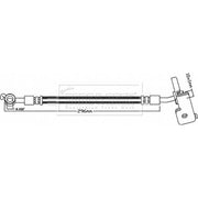 Borg & Beck Brake Hydraulic Hose Line Rear Left BBH8290