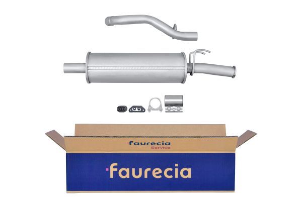 Hella 8LD 366 033-751 Rear Muffler