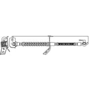Abtex Brake Hydraulic Hose Line Front Left ABH1215L