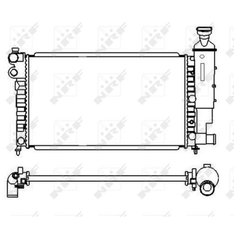 NRF Engine Radiator 58920