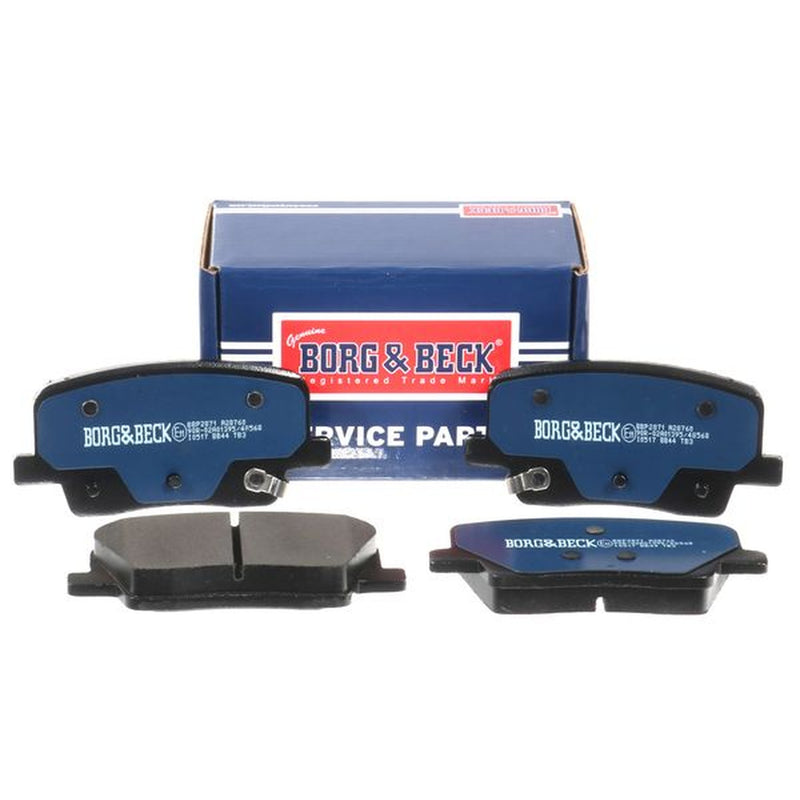 Borg & Beck 4 x Rear Brake Pad Set BBP2871
