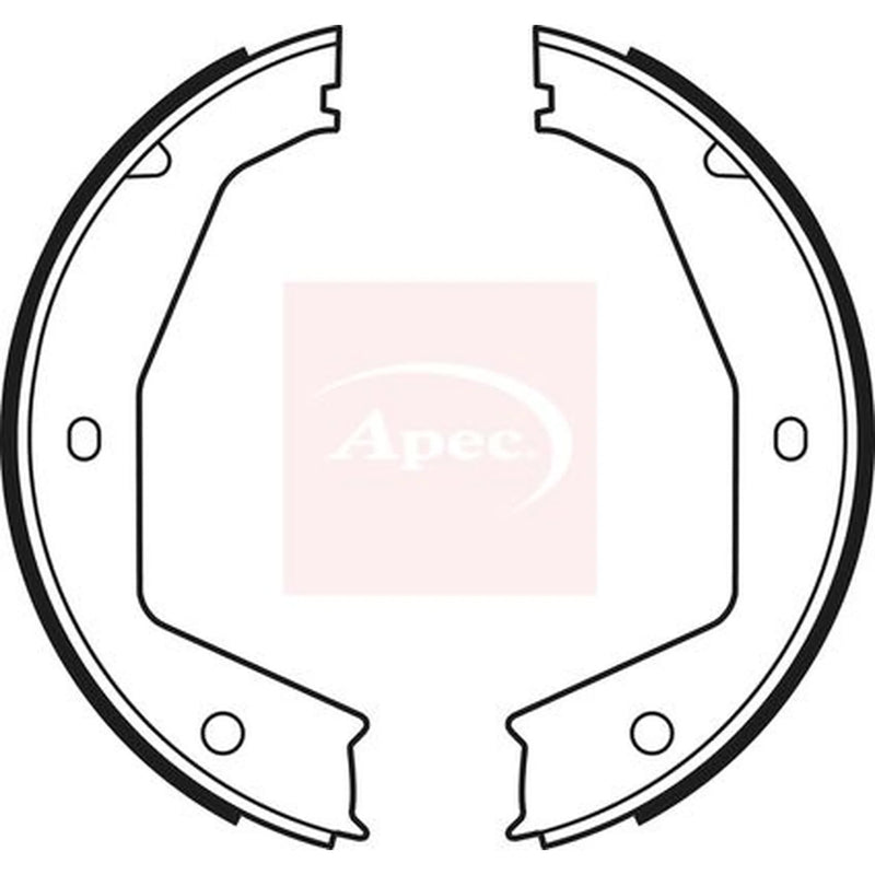 Apec Parking Brake Shoe Set SHU713