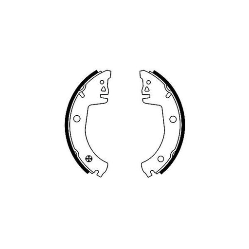 Textar Brake Shoe Set Axle Kit 91041700