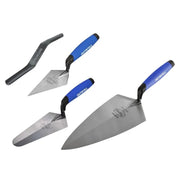 Faithfull Prestige Professional Brick Trowel Set, 4 Piece - FAIPTFSET4