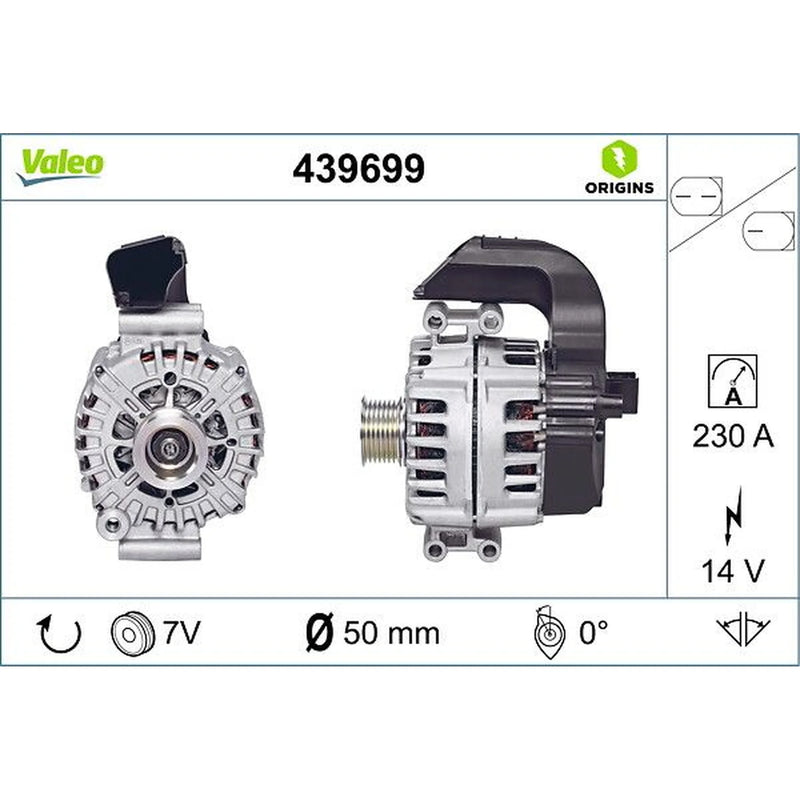 Valeo Car Alternator 12V 439699