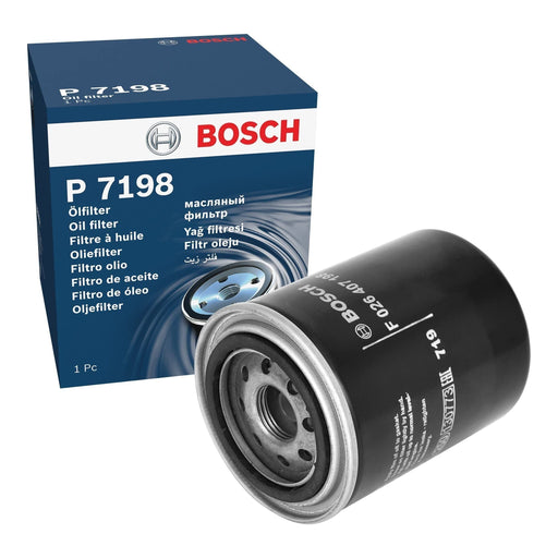 Genuine Bosch Car Oil Filter P7198 Fits Nissan Terrano Ii Tdi - 2.7 - 96-06 F026 Bosch  - Town Parts