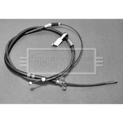Borg & Beck Handbrake Cable Left Rear BKB2258