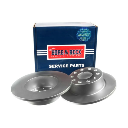 Borg & Beck 2 x Rear Brake Discs BBD5536