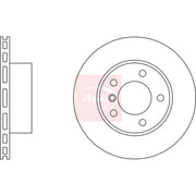 Apec 2 x Vented Front Brake Discs DSK2246
