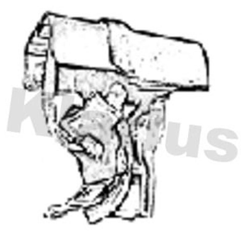 Klarius Exhaust System Mount Rubber 420538