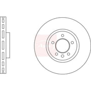 Apec 2 x Vented Front Brake Discs DSK2883