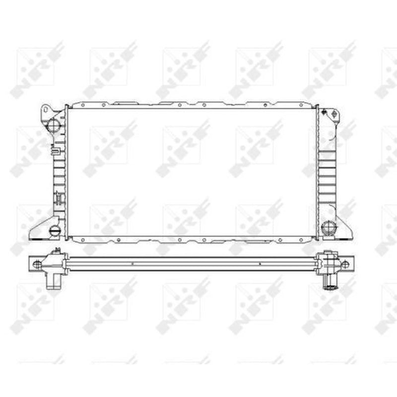 NRF Engine Radiator 54754