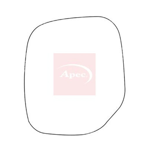 Apec Exterior Wing Mirror Glass Right AMS2220