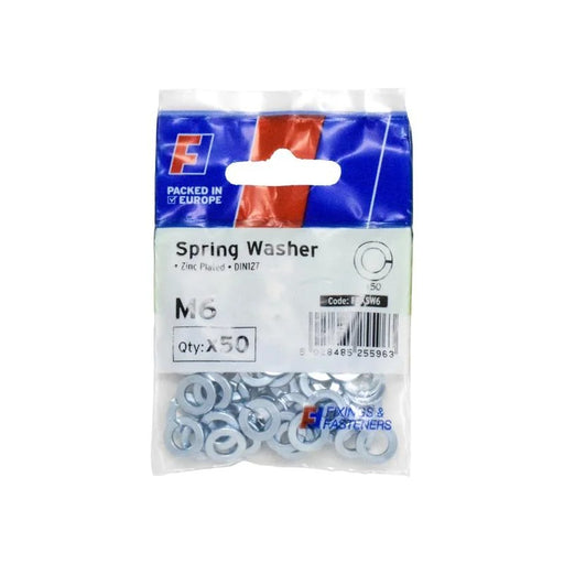 ForgeFix Spring Washer M6 ForgePack 50 - FPKSW6