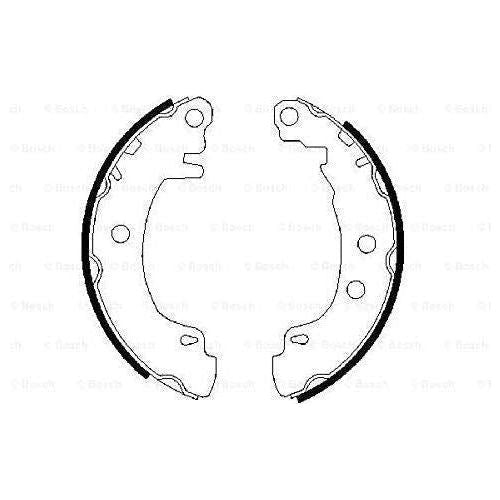 Genuine Bosch Brake Shoe Bs800 Fits Renault Megane Cabrio - 1.6 - 99-03 09864875 Bosch  - Town Parts