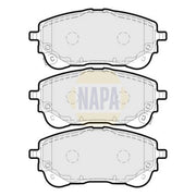 NAPA Front Brake Pad Set NBP1680