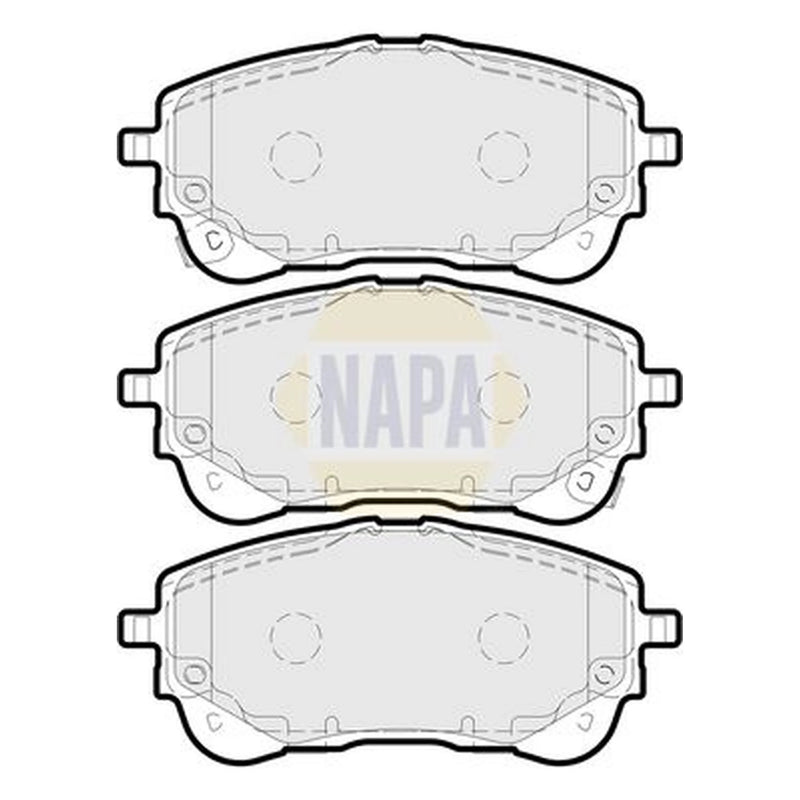NAPA Front Brake Pad Set NBP1680