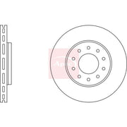 Apec 2 x Vented Front Brake Discs DSK2804